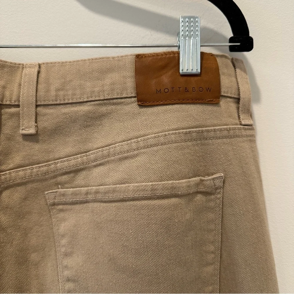 Mott & Bow Men’s Jeans Mercer Khaki Pants Twill Stretch Denim Business Size 36